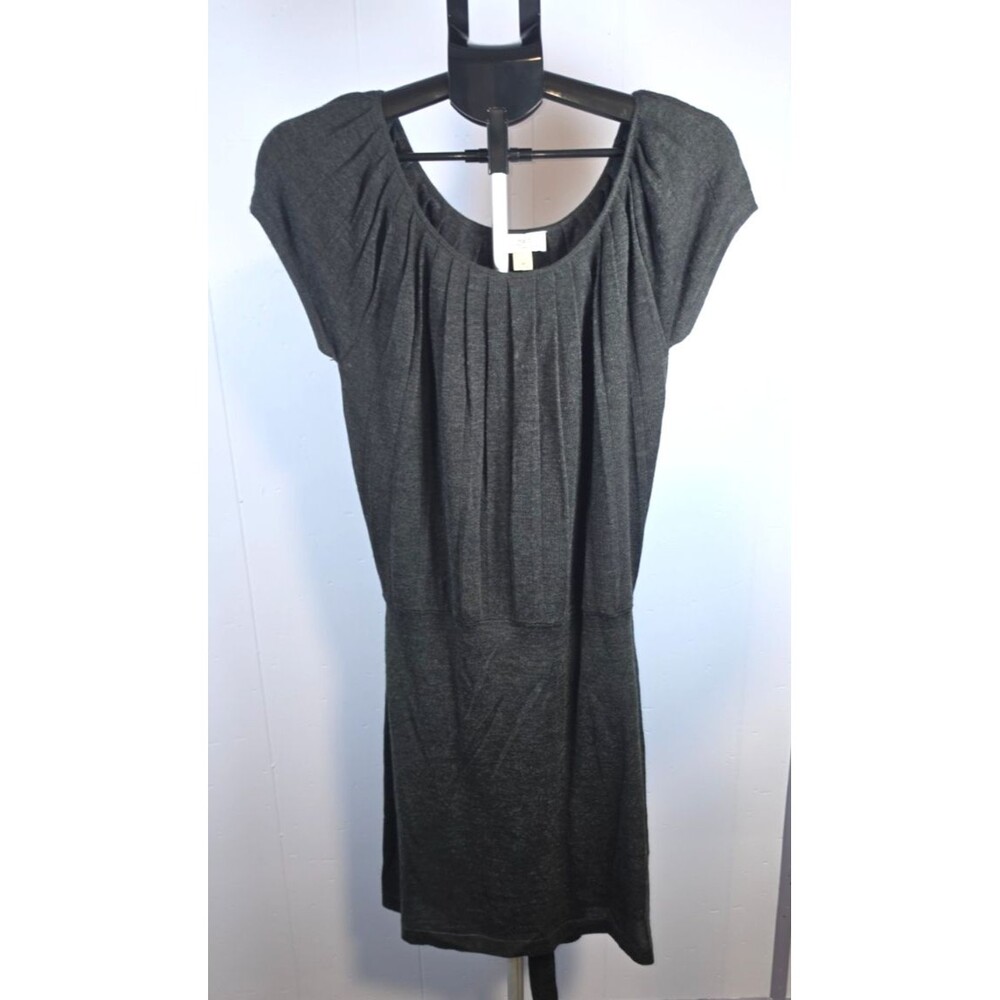 Ann Taylor Loft Petites Dark Gray Wool Blend Dress Size Small Petite SP